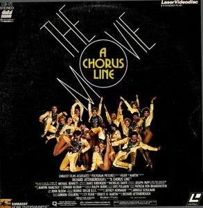 A Chorus Line: The Movie (1985), Michael Douglas, Laserdisc - Picture 1 of 2