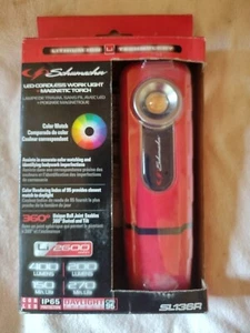 Schumacher SL136R LED Rechargeable magnetic Work Light 400 lm 360 swivel (NEW) - Picture 1 of 2