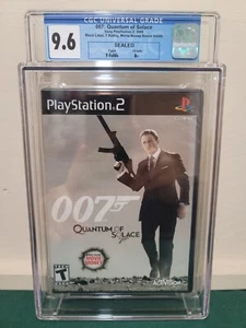 NUEVO Precintado GRADUADO CGC 9.6 A+: James Bond 007 Quantum of Solace (Sony PS2, 2008) - Imagen 1 de 3