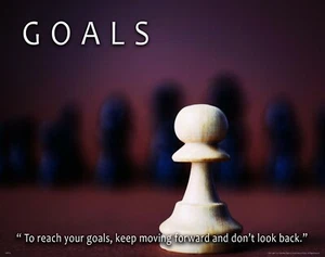 Chess Club Motivational Poster Art Print School Classroom Wall Decor Gift Goals - Picture 1 of 1