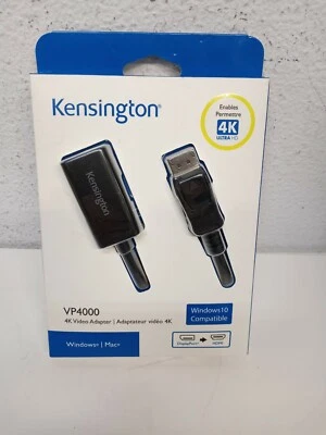 Adaptador de video Kensington VP4000 4K DP a HDMI K33984WW Foto 1 de 4