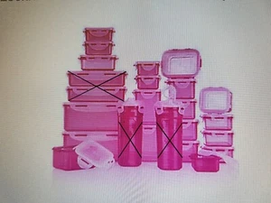 20 Lock Lock Frischhaltedosen-Set 180ml-2,3L stapelbar Beere Paket - Bild 1 von 1