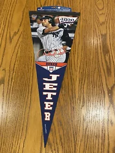 Derek Jeter Clase de 2020 Coopertown WildCraft MLB Pennant - Imagen 1 de 3
