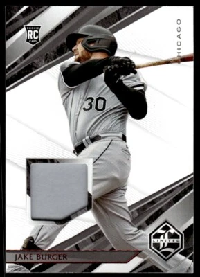 2022 PANINI LIMITED JERSEY Jake Burger Rookie Chicago White Sox #169 R124 - Image 1 of 2