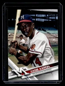 2017 Topps Update Hank Aaron SP Legend Variation #US247 - Picture 1 of 2