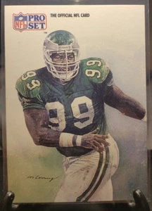 1991 Pro Set All - NFC Team Jerome Brown #392 Philadelphia Eagles - Picture 1 of 2