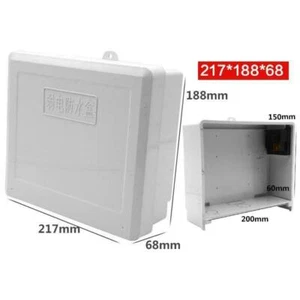Waterproof Plastic Outdoor ABS Wall Electric Switch Box Enclosure With Socket - Afbeelding 1 van 5