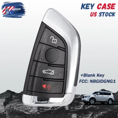for BMW 3 5 Series X1 X4 X5 X6 2014 - 2019 Remote Key Shell Case Fob NBGIDGNG1 Foto 1 de 4