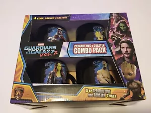 Marvel, Guardiani della Galassia Vol. Set 2 tazze e sottobicchieri, 4 ciascuno, nuovi con scatola - Foto 1 di 4