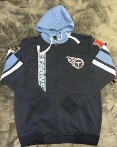 NFL APPAREL Tennessee Titans ZIP UP Jacket mens Large - Picture 1 of 7