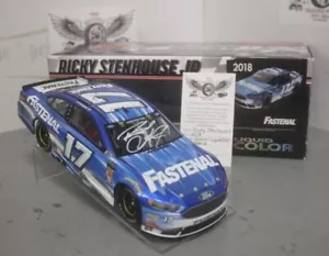 2018 Ricky Stenhouse Jr. Fastenal Liquid Color 1/24 Action Diecast Autographed - Picture 1 of 2