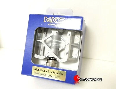 MKS pedal Always Easy Superior [ALLWAYS Ezy Superior] Silver F/S - Image 1 of 4