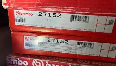 27152 2 布雷博后刹车盘/转子适用于福特林肯水星非中文 — 第 1/4 张图片