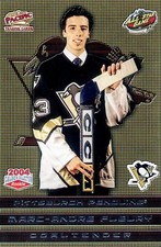 MARC-ANDRE FLEURY SP /1500 RC 03-04 PACIFIC CALDER COLLECTION ROOKIE PENS VEGAS
