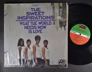 SWEET INSPIRATIONS What the World Needs Now is Love SOUL LP ATLANTIC Shrink 1841 - Picture 1 of 2