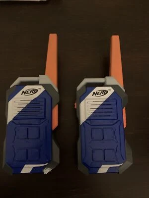 Nerf Molded Walkie Talkies - Blaster Attachable, 1000FT Range - Image 1 of 4