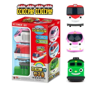 IKONIX 729502 TiTippo and Friends Treno Giocattolo Genio Diesel 3pz - Foto 1 di 7