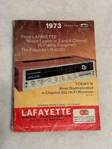 Lafayette Radio Electronics Catalog - 1973 - Good Condition - Picture 1 of 3