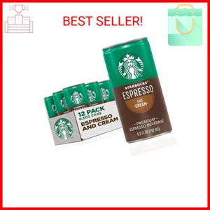 Starbucks - RTD Coffee Espresso And Cream, 6.5oz Cans (12 Pack) (Packaging May V - Picture 1 of 2