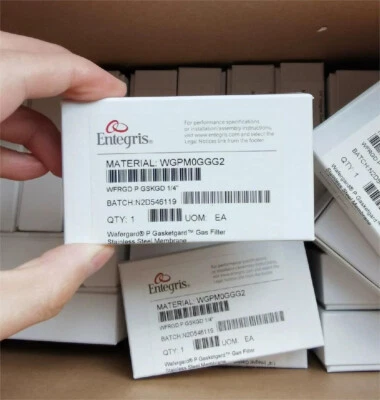 1PCS  ENTEGRIS   WGPM0GGG2  WFRGD P GSKGD 1/4"  NEW IN BOX . DHL - Image 1 of 4