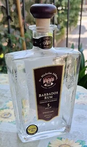 Bottiglia Vuota RUM BARBADOS RUM St.Nicholas Abbey 5Years Old - Foto 1 di 1