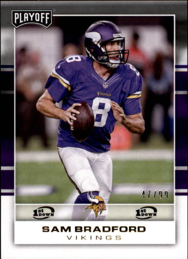 2017 Playoff Football 1st Down Parallel Singles (Pick Your Cards) - Image 1 of 1