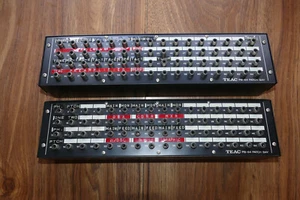 Pair of TEAC PB-64 Patch Bay with Rack Ears - Picture 1 of 15