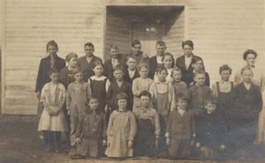 Fotografia d'epoca La nostra scuola elementare Lincoln Missouri spedizione gratuita - Foto 1 di 4