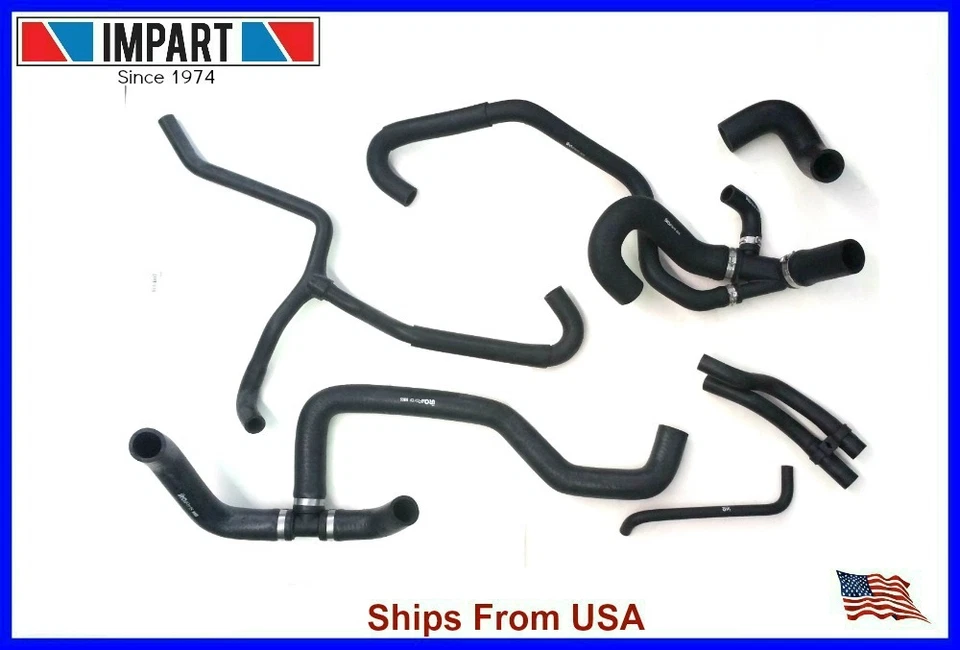 Land Rover Discovery Series II 2  1999-2004 Coolant Radiator Hose Kit 6 Hoses - Image 1 of 1