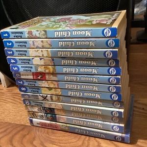 Moon Child Vols. 1-13 Englische Manga Komplettsatz Lot Reiko Shimizu CMX OOP - Bild 1 von 3