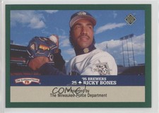 1995 Milwaukee Brewers Police Milwaukee Police Ricky Bones #25