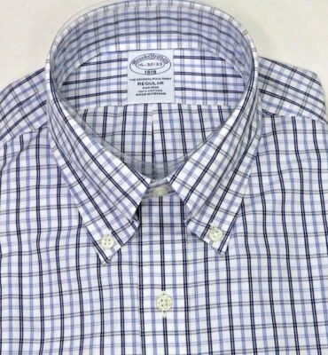 Brooks Brothers Regular Fit The Original Polo Shirt15-15.5-32/33 Non-Iron Cotton - Image 1 of 3