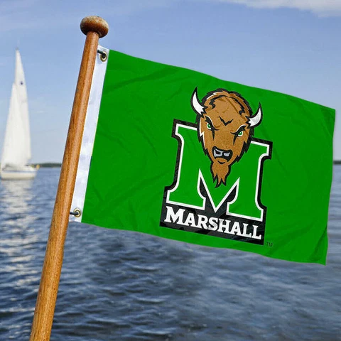 Marshall Thundering Herd Boat Yacht Nautical Flag Cover