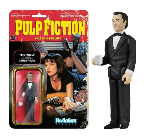 Pulp Fiction Funko 3 3/4" ReAction Figure The Wolf Cover