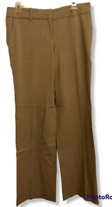 Women's Beige Ann Taylor Size 4 Polyester Blend Dress Pants - Picture 1 of 7