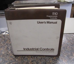 Vintage Texas Instruments 510 Programmable Controller User's Manual - LP8 - Picture 1 of 10