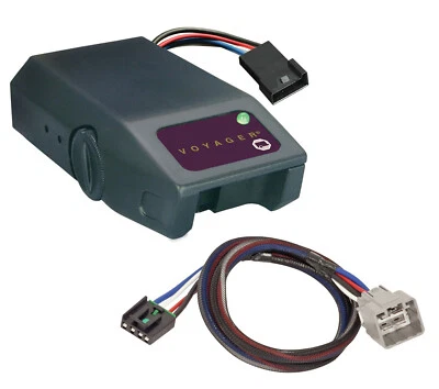 Controle de freio de reboque Reese para 10 Dodge RAM 1500 2500 3500 caixa elétrica Voyager - Imagem 1 de 4