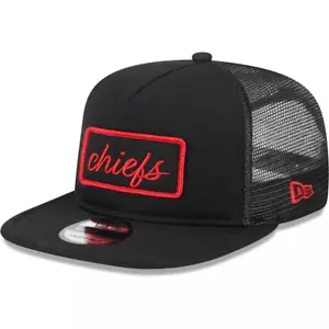 Kansas City Chiefs New Era Forum Trucker 9FIFTY Snapback Hat Cap Men's NFL Golf - Picture 1 of 11