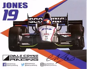 2017 ED JONES signed INDIANAPOLIS 500 HERO PHOTO CARD INDY CAR BOY SCOUTS ver 2 - Picture 1 of 1