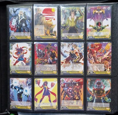Weiss Schwarz Marvel Vol.2 100% Complete Set (C,UC,CR,R,RR)  Binder not included - Image 1 of 4