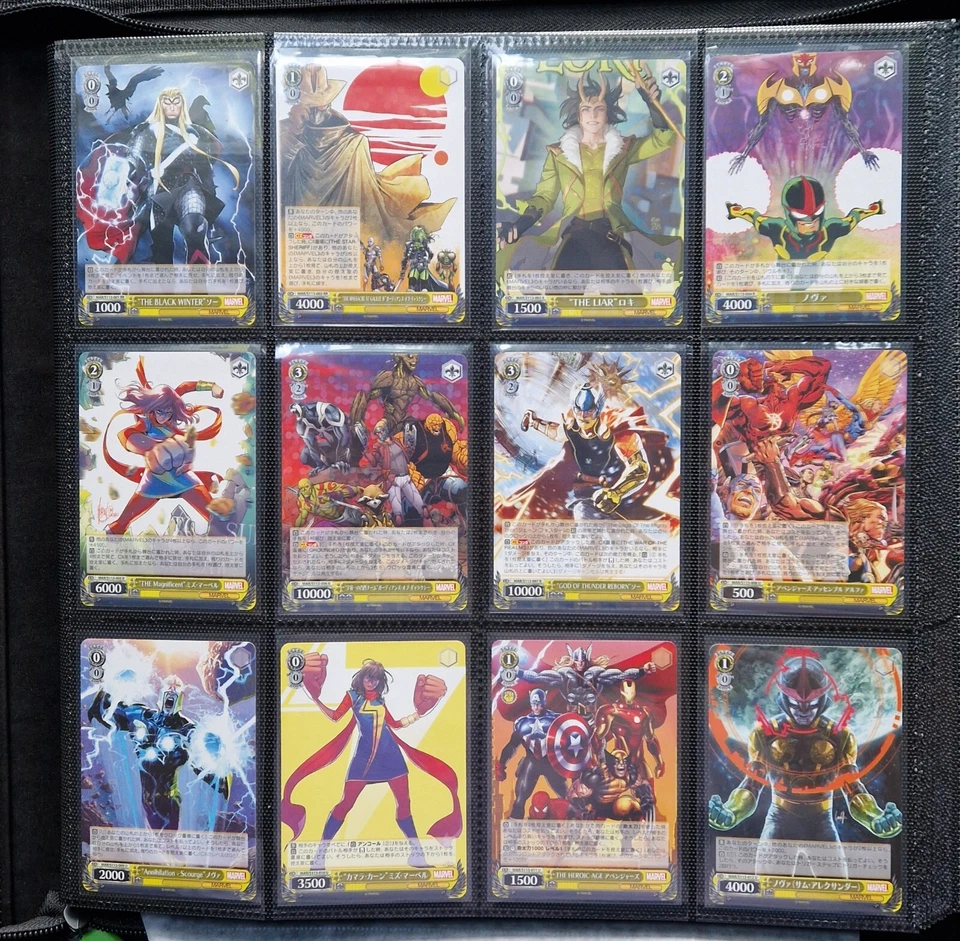 Weiss Schwarz Marvel Vol.2 100% Complete Set (C,UC,CR,R,RR)  Binder not included - Image 1 of 4
