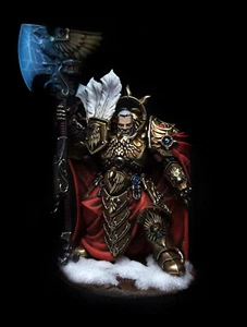Trajann Valoris Adeptus Custodes Commission Superbly Painted Warhammer 40K - Picture 1 of 10