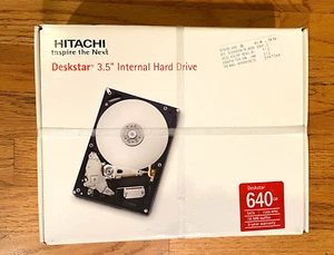 *New* Hitachi HD30640 IDK/7K (0F10127) 7200RPM 3.5" Internal Hard Drive 640GB - Picture 1 of 7