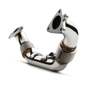 STAINLESS EXHAUST CROSSOVER PIPE FOR LAND RANGE ROVER DISCOVERY SPORT 2.7 TDV6 - Picture 1 of 8