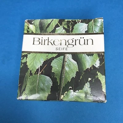 Vintage Birkengrun Seife Birch Soap Made In Germany 4.2Oz. Soap Bar NEW - Image 1 of 4