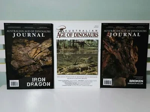 Lot of 3x Australian Age of Dinosaurs PB Books! Issues 15, 17 & 19 - Picture 1 of 5