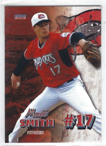 2019 Carolina Mudcats (Single-A Milwaukee Brewers) Matt Smith