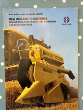 New Holland TC Combine Harvester Range Brochure 