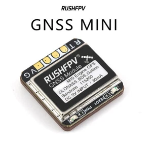 RUSHFPV GNSS MINI M10 UBX NMEA Dual Protocol GPS Module Built-in Ceramic Antenna - Picture 1 of 5