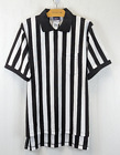 Dalco Athletic Size Large Black & White Quarter Zip Referee Polo Shirt T-Shirt